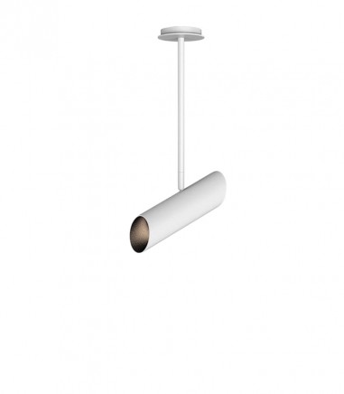Foco orientable colgante de superficie negro GU10  - ILLUS