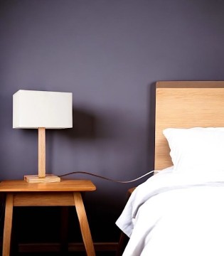Lámpara de mesa madera Greta - Ineslam