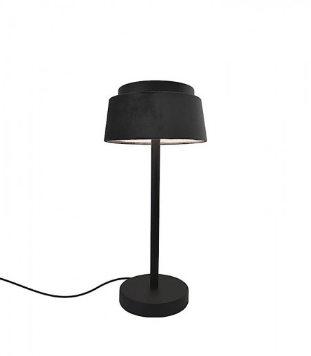 Lámpara de mesa con pantalla gris oscuro MT2532-GT