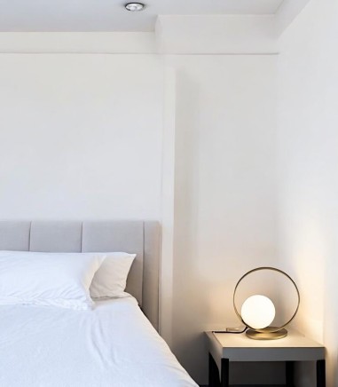 Halo, lámpara de mesa LED 5W 3000K Oro - ACB