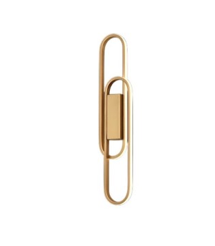 Aplique de pared 2L dorado oro Odele - Schuller 2