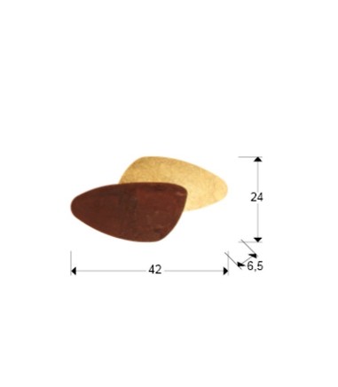 Aplique de pared Contra óxido pan de oro - Schuller