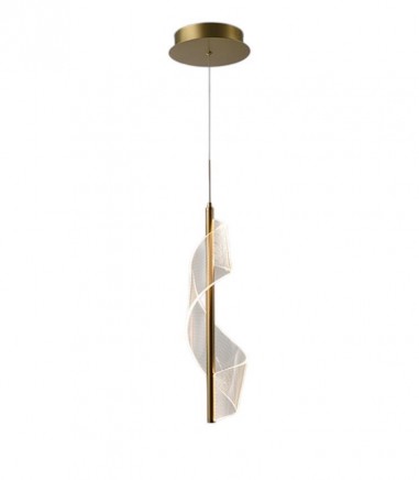 Lampara colgante Velas oro 1L - Schuller