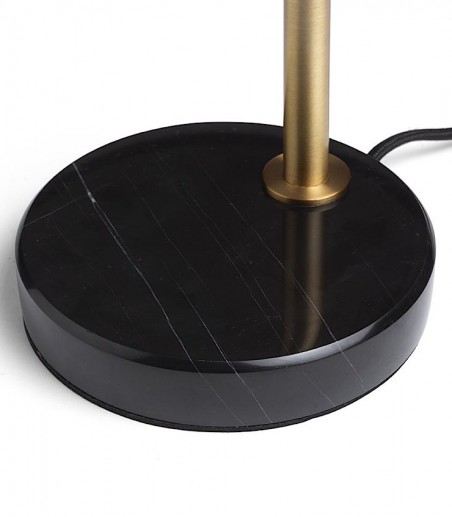 Detalle base Lámpara De Mesa Divina Dorado-Negro - Rendl