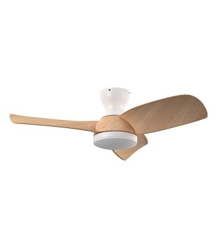 Ventilador de techo con luz Creta XL DC 106.6 cm - MDC