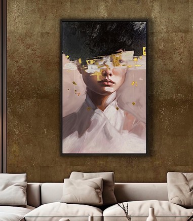 Cuadro decorativo Ella oleo 100x150 - Schuller