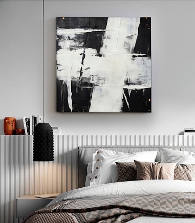 Cuadro decorativo Actos II acrílico 90x90 - Schuller