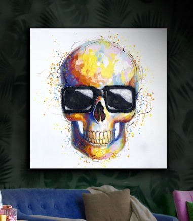 Cuadro decorativo Catrina acrílico 100x100 - Schuller