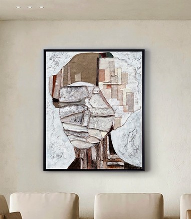 Cuadro decorativo bajorrelieve Mistery 90x120 - Schuller