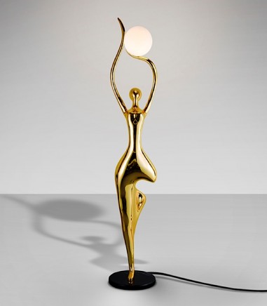 Figura decorativa con luz El árbol oro 190 cm - Schuller