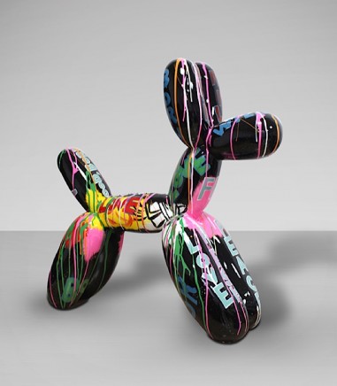Figura decorativa de grafiti Balloon dog 41 cm - Schuller