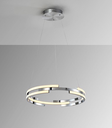 Lámpara techo colgante Ciclos D60 cromo - Schuller