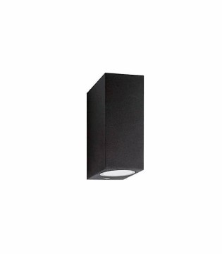 Aplique pared exterior doble Aton antracita IP54 - Ineslam 103603GA