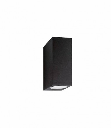 Aplique pared exterior doble Aton antracita IP54 - Ineslam 103603GA