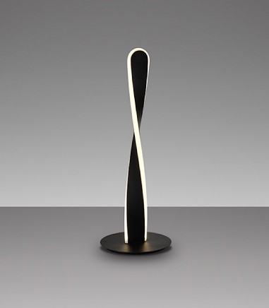 Lámpara de mesa Twist negro - Schuller
