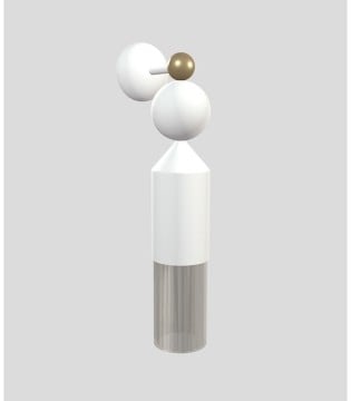 Aplique de pared NAPPE App N4 total White - Masiero 2