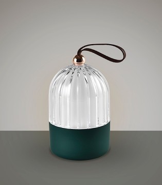 Lámpara de mesa portátil Chiqui CCT verde  - Schuller