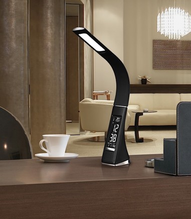 Lámpara de mesa Alive LED negro  - Schuller