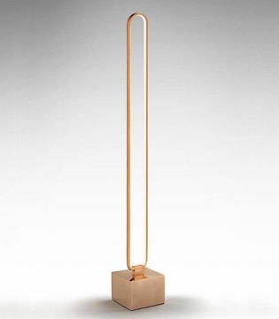 Lampara de pie Colette oro rosa - Schuller