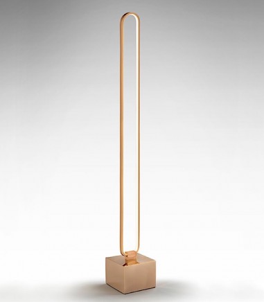 Lampara de pie Colette oro rosa - Schuller