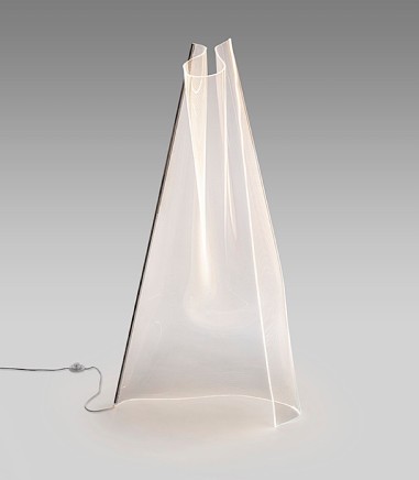 Lámpara de pie Velos salón cromo - Schuller