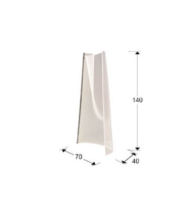 Lámpara de pie Velos salón cromo - Schuller