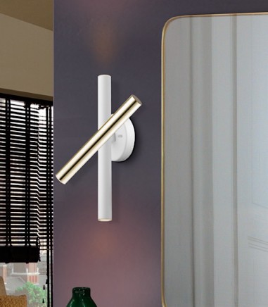 Aplique de pared Varas 3L oro blanco - Schuller