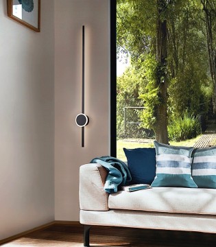 Aplique de pared Online 2L negro - Schuller 2