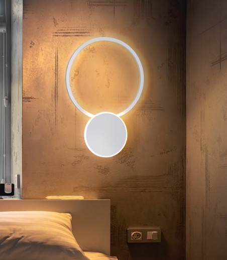 Aplique de pared Omnio blanco - Schuller