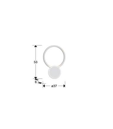 Aplique de pared Omnio blanco - Schuller