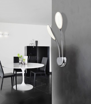 Aplique de pared Lucila 2L LED - Schuller