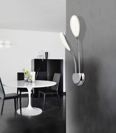 Aplique de pared Lucila 2L LED - Schuller