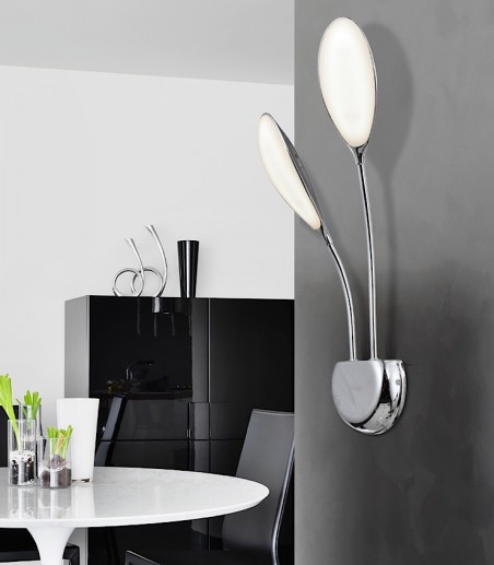 Aplique de pared Lucila 2L LED - Schuller