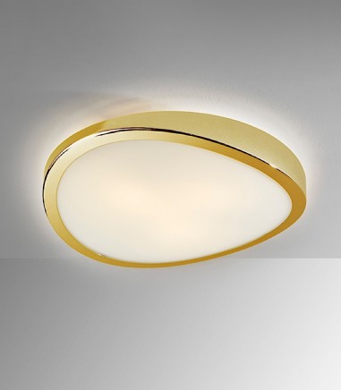 Plafón de techo Leda 3L oro  - Schuller