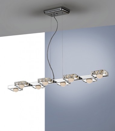 Lámpara de techo colgante Suria II 8L LED - Schuller