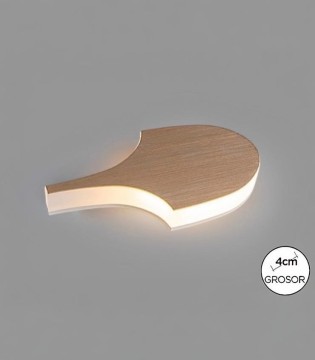 Aplique de pared Serea L dorado - Schuller