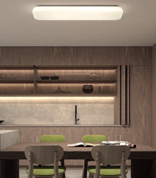 Plafón de techo LED rectangular Aris II CCT 30W - MDC 2