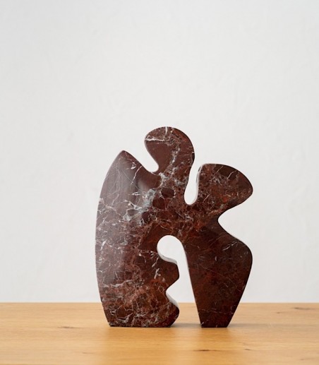 Escultura decorativa mármol Mar N1 - VP Interiorismo