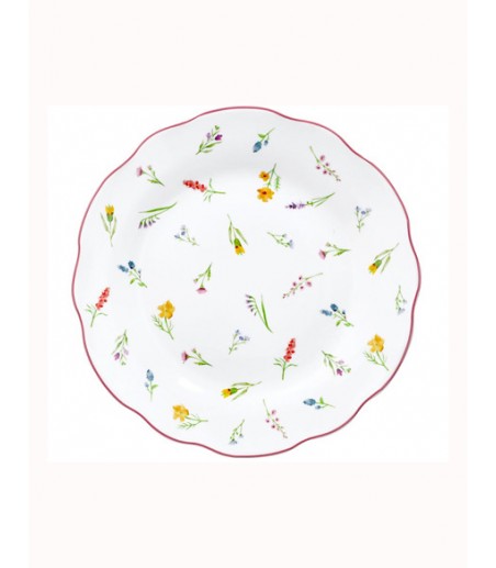 Vajilla completa de porcelana CAPPETTATA MILLEFIORI 6 servicios - Tognana