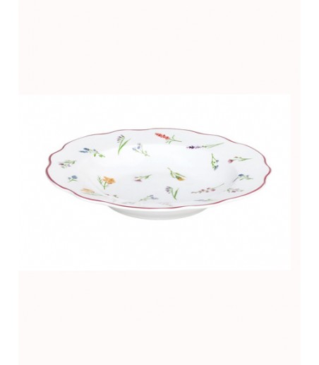 Vajilla completa de porcelana CAPPETTATA MILLEFIORI 6 servicios - Tognana