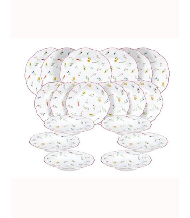 Vajilla completa de porcelana...