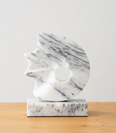 Escultura decorativa mármol Mar N2 - VP Interiorismo