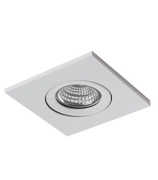 Aro Empotrable de techo CUADRADO GU10  98mm