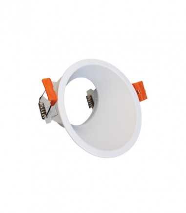Foco empotrable GU10 Dicro Asim blanco 88 mm - Lightled