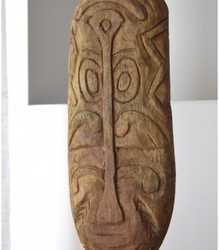 Escultura decorativa Tribal N1 madera tallada a mano - VP Interiorismo 2