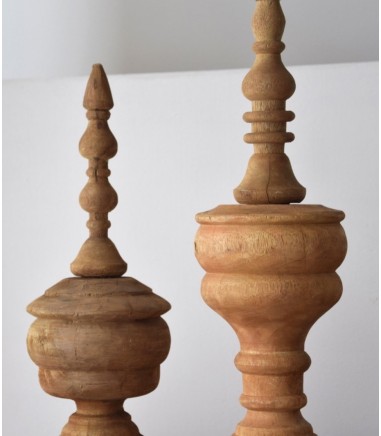 Escultura decorativa Loa madera tallada a mano gr. - VP Interiorismo