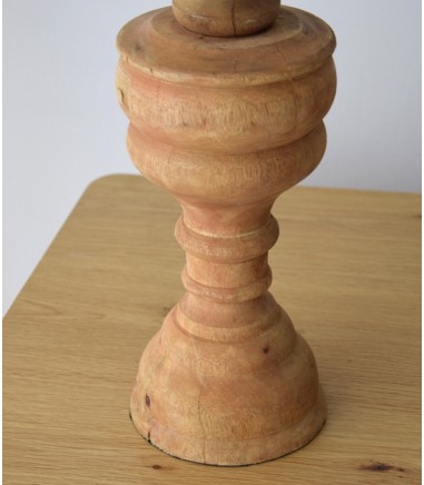 Escultura decorativa Loa madera tallada a mano gr. - VP Interiorismo