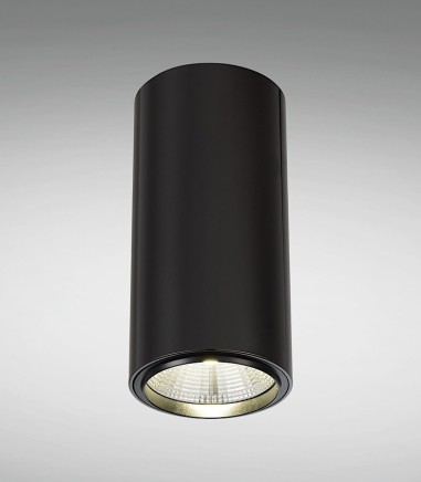 Foco de superficie CIL FIJO GRAFITO LED 10W Ø90mm