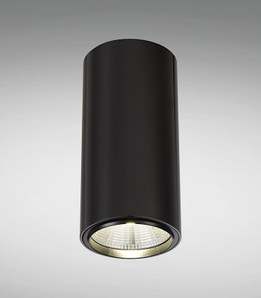 Foco de superficie CIL FIJO GRAFITO LED 10W Ø90mm