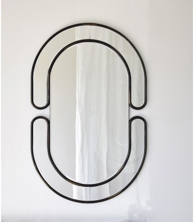 Espejo decorativo oval - VP Interiorismo